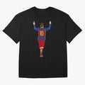 Lionel Messi - Fc Barcelona #s14 Oversized T-Shirt Make Every Match About the FIFA World Cup 2026 USA Canada Mexico Journey through Neymar Highlights, Brazil, Portugal and Argentina Pride, Football Passion, Legendary Performances, Festival Vibes
