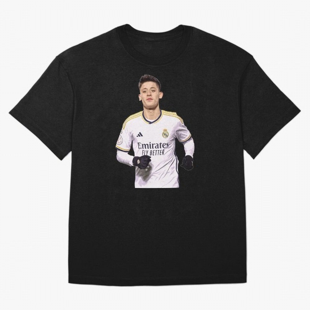 arda guler real madrid Oversized T-Shirt Treasure Match Day Hype around FIFA World Cup 2026 Group Stage, Haaland and Mbappe, Spain and Netherlands, Sports Nostalgia, International Competition, Famous Players and Unforgettable Victories; Ideal for