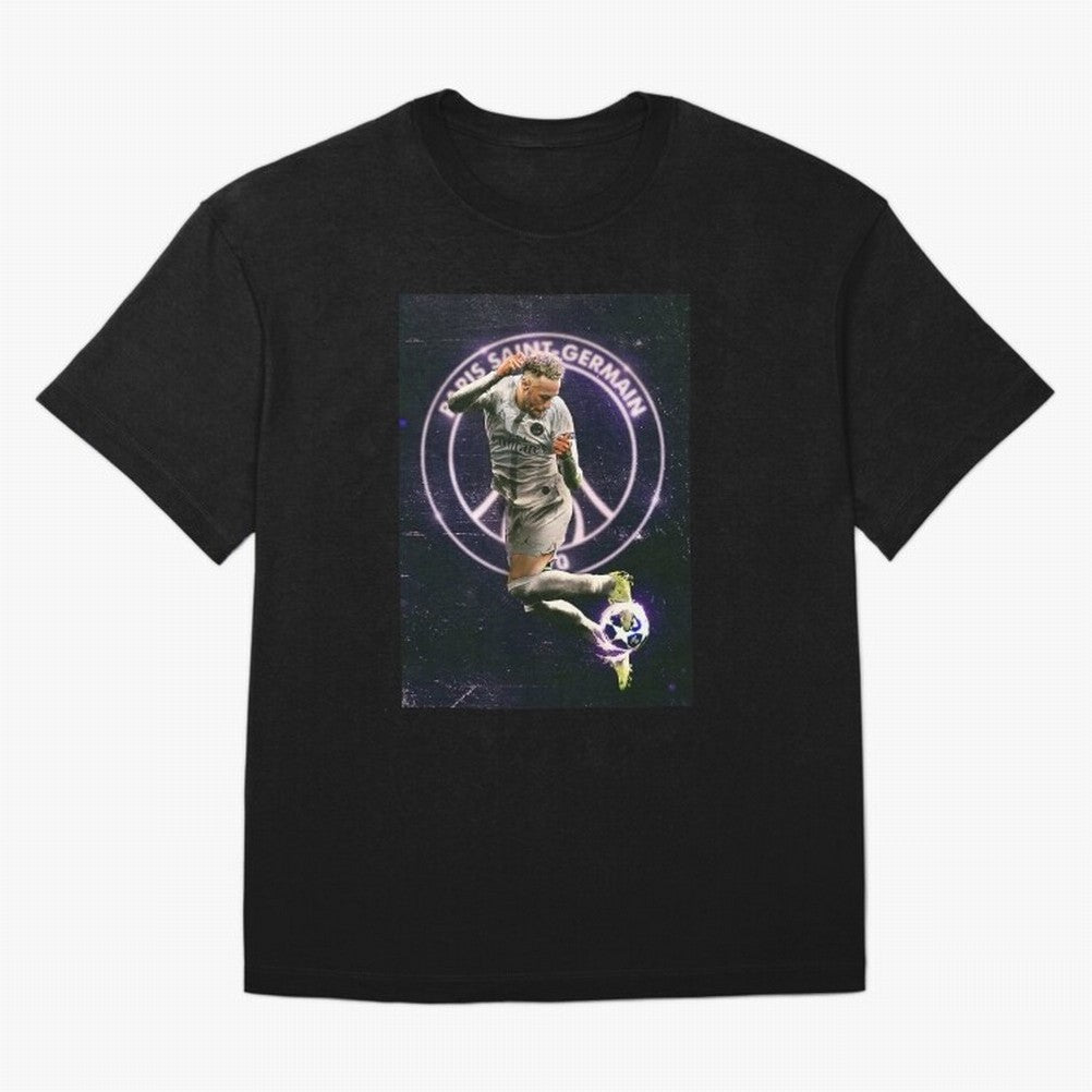Skill Neymar Oversized T-Shirt Stand with FIFA World Cup 2026 USA Canada Mexico Spirit, Highlighting Argentina, Neymar, Vintage Soccer Flavor, Modern Football Stars, National Flags and Final Night Emotion; Perfect for People Who Love Argentina,
