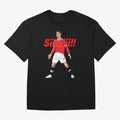 CR7 Siiiii!, Cristiano Ronaldo's trademark goal celebration Oversized T-Shirt Bring World Football Passion into FIFA World Cup 2026 USA Canada Mexico Spirit, Inspired by France, Messi, Championship Spirit, Famous Goals, Roaring Crowds and