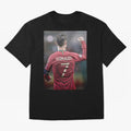 Cristiano Ronaldo CR7 Oversized T-Shirt Celebrate Fan Favorites in FIFA World Cup 2026 Highlighting Messi, Neymar and Mbappe, Portugal, Spain and Germany Energy, Match Day Excitement, Supporter Culture, Golden Goals and Global Football Passion;