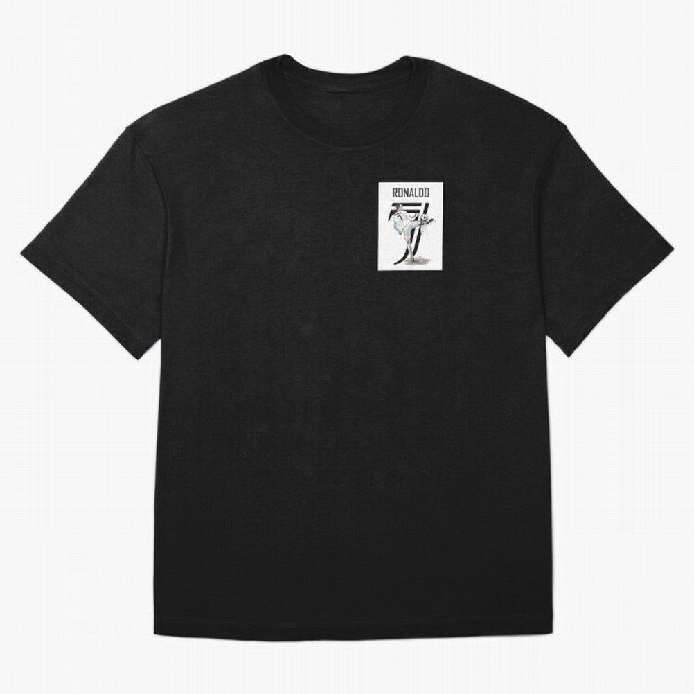RONALDO CRISTIANO 7 Oversized T-Shirt Feel the Roar of Match Day Hype around FIFA World Cup 2026 Group Stage, Mbappe and Neymar, Argentina and Brazil, Worldwide Fan Energy, Dramatic Goals, Stadium Lights and Championship Celebrations; Ideal for