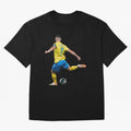 sliding shuto legend Oversized T-Shirt Celebrate Football Heritage in FIFA World Cup 2026 USA Canada Mexico Highlighting Haaland and Mbappe, Argentina and Brazil Energy, Championship Spirit, Famous Goals, Roaring Crowds and International Football