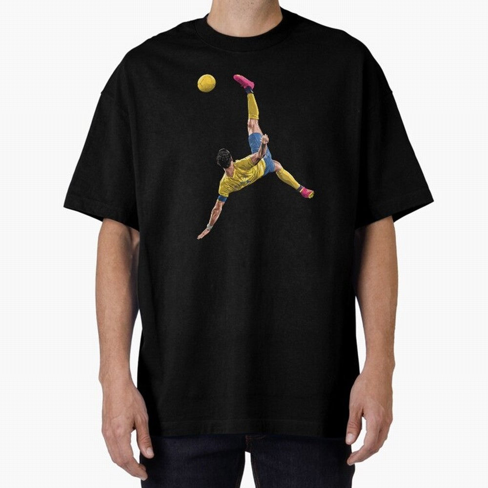 overheadkick bycyle shoot Oversized T-Shirt Feel the Heartbeat of FIFA World Cup 2026 USA Canada Mexico Connected to Messi, Germany Energy, Tournament Hype, Historic Matchups, Family Viewing Parties and Global Sports Pride; Ideal for Passionate