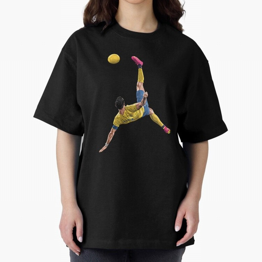 overheadkick bycyle shoot Oversized T-Shirt Feel the Heartbeat of FIFA World Cup 2026 USA Canada Mexico Connected to Messi, Germany Energy, Tournament Hype, Historic Matchups, Family Viewing Parties and Global Sports Pride; Ideal for Passionate