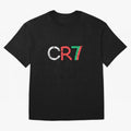 CR7 Cristiano Ronaldo Design Oversized T-Shirt Turn Up for the FIFA World Cup 2026 Journey through CR7 and Messi Highlights, Portugal Pride, Classic Soccer Heritage, Championship Pressure, Fan Loyalty and International Pride; Great for Supporters