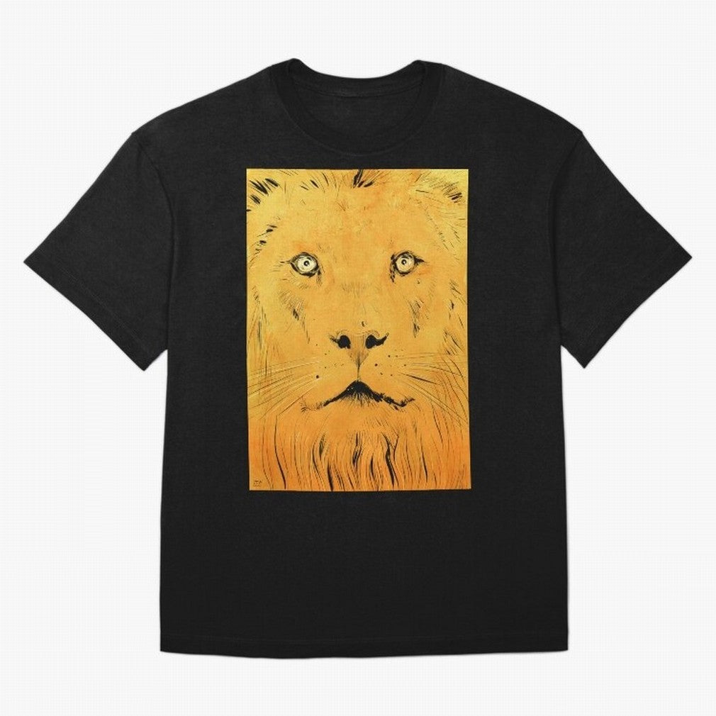 Lion Oversized T-Shirt Enjoy Global Football Passion for FIFA World Cup 2026 USA Canada Mexico, Highlighting Cristiano Ronaldo, Netherlands, Stadium Chants, National Pride, Trophy Dreams and Unforgettable Football Memories; Perfect for People Who