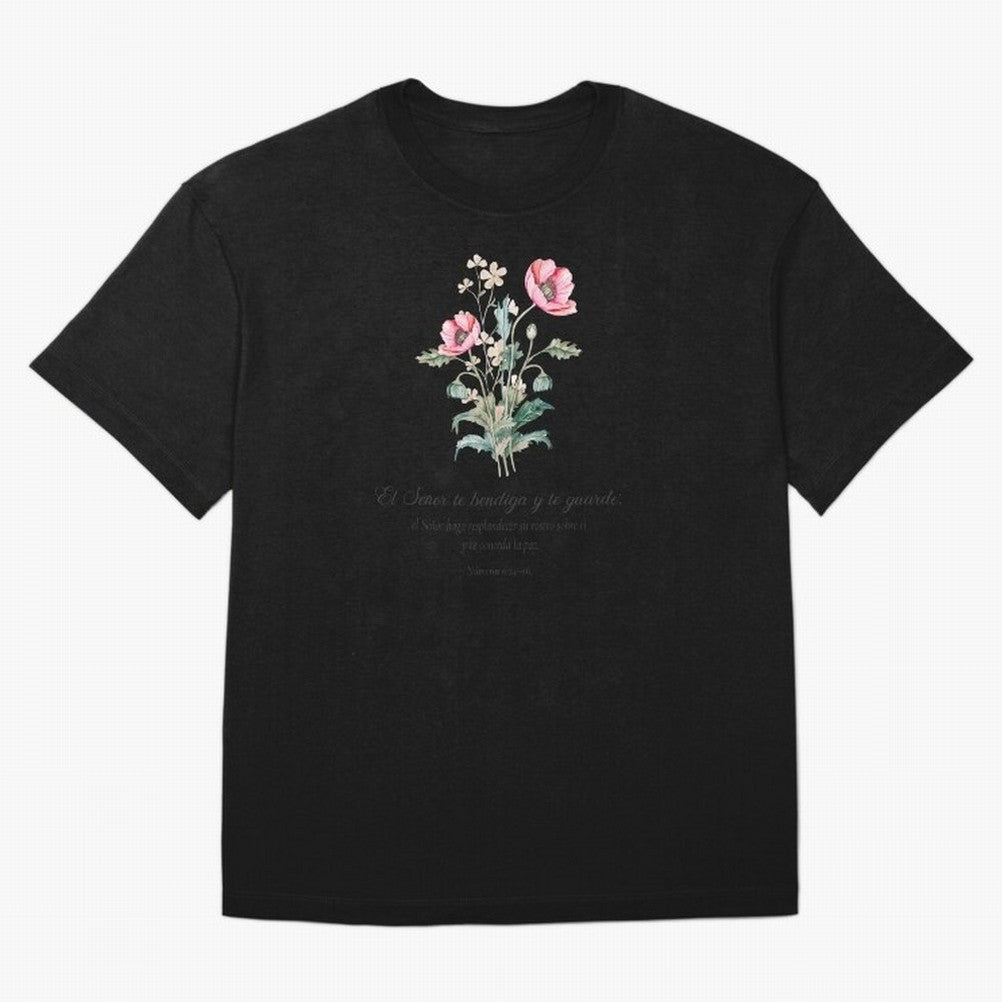 N¨²meros 6:24¨C26 ¨C El Se?or te bendiga y te guarde | Bendici¨®n B¨ªblica Floral | Regalo Cristiano Oversized T-Shirt Celebrate National Team Dreams in the FIFA World Cup 2026 USA Canada Mexico Journey through Haaland and Mbappe Highlights, France