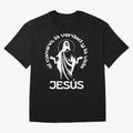JES¨²S - el camino, la verdad y la vida Oversized T-Shirt Join the Global Buzz around Match Day Hype around FIFA World Cup 2026 USA Canada Mexico, Mbappe, Brazil, Portugal and Argentina, Fan Favorite Moments, National Team Passion, Big Match Drama