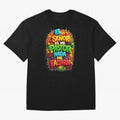 Modern 3D Psalm 23 Spanish Christian Art - El Se?or es mi Pastor Oversized T-Shirt Carry the Colors and Pride of FIFA World Cup 2026 USA Canada Mexico Driven by Neymar, Haaland and Cristiano Ronaldo, Germany Energy, Supporter Pride, Iconic
