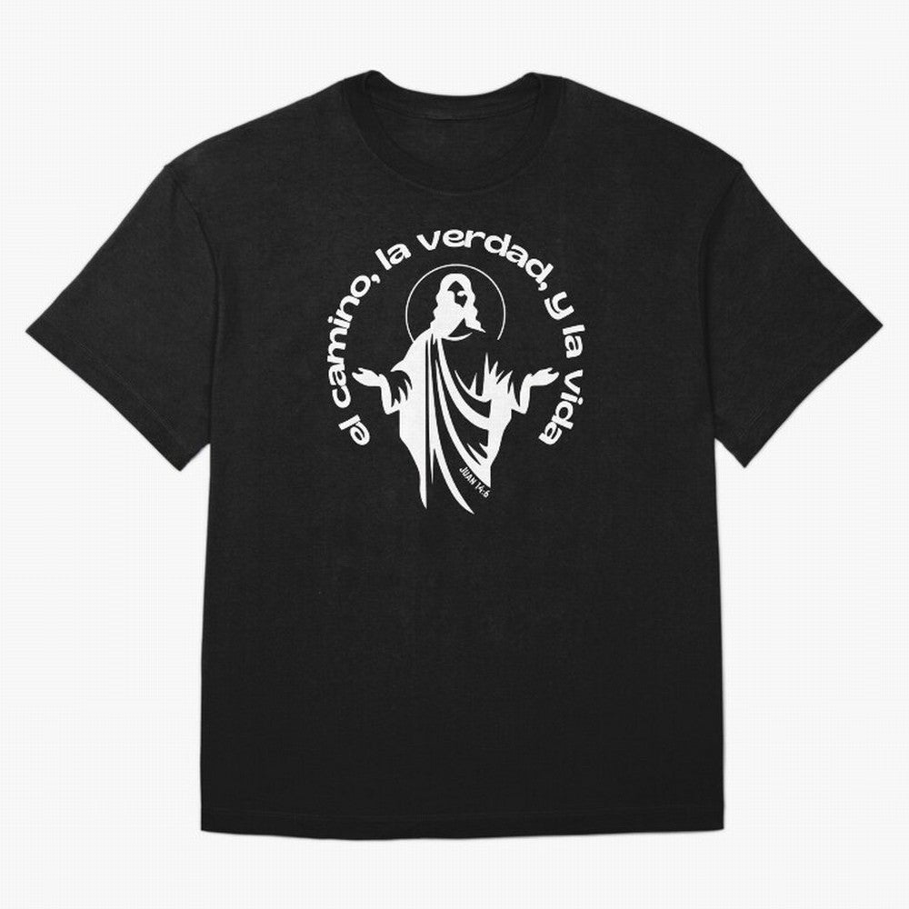 el camino, la verdad, y la vida Oversized T-Shirt Stand with FIFA World Cup 2026 Group Stage for Fans of Messi, Neymar and Mbappe and Brazil, Bringing Supporter Pride, Iconic Celebrations, Legendary Names and Global Match Day Energy; Made for