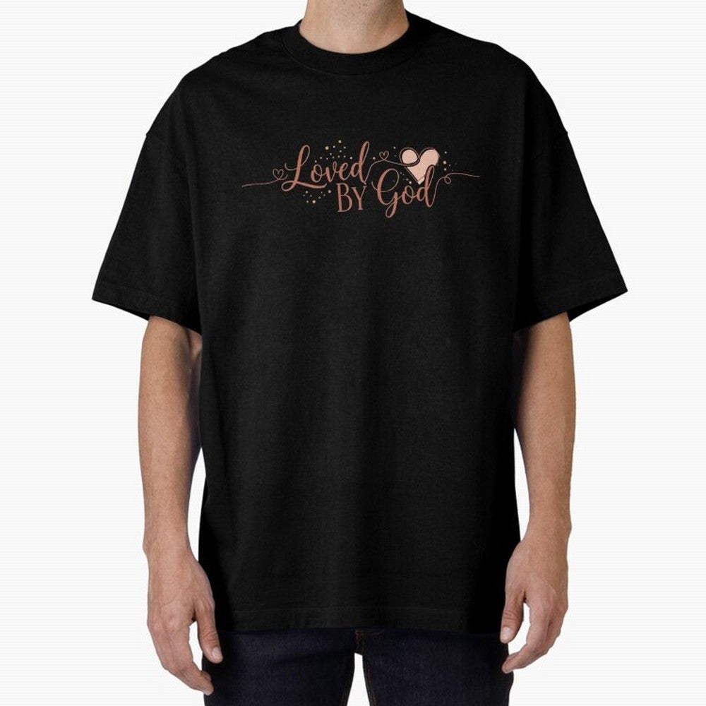 Loved by God Oversized T-Shirt Show Love for Legendary Goals in FIFA World Cup 2026 Filled with Messi, Neymar and Mbappe, Spain Energy, Supporter Pride, Iconic Celebrations, Legendary Names and Global Match Day Energy; Created for Match Day