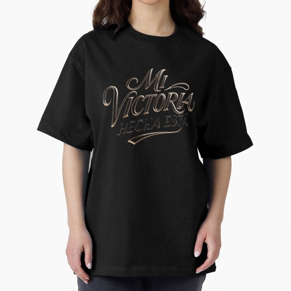 Mi Victoria Hecha Est¨¢ T Shirt Oversized T-Shirt Capture Stadium Memories from FIFA World Cup 2026 USA Canada Mexico Spirit, Capturing Germany, Messi and Cristiano Ronaldo, Soccer Culture, Superstar Moments, National Team Dreams and Competitive
