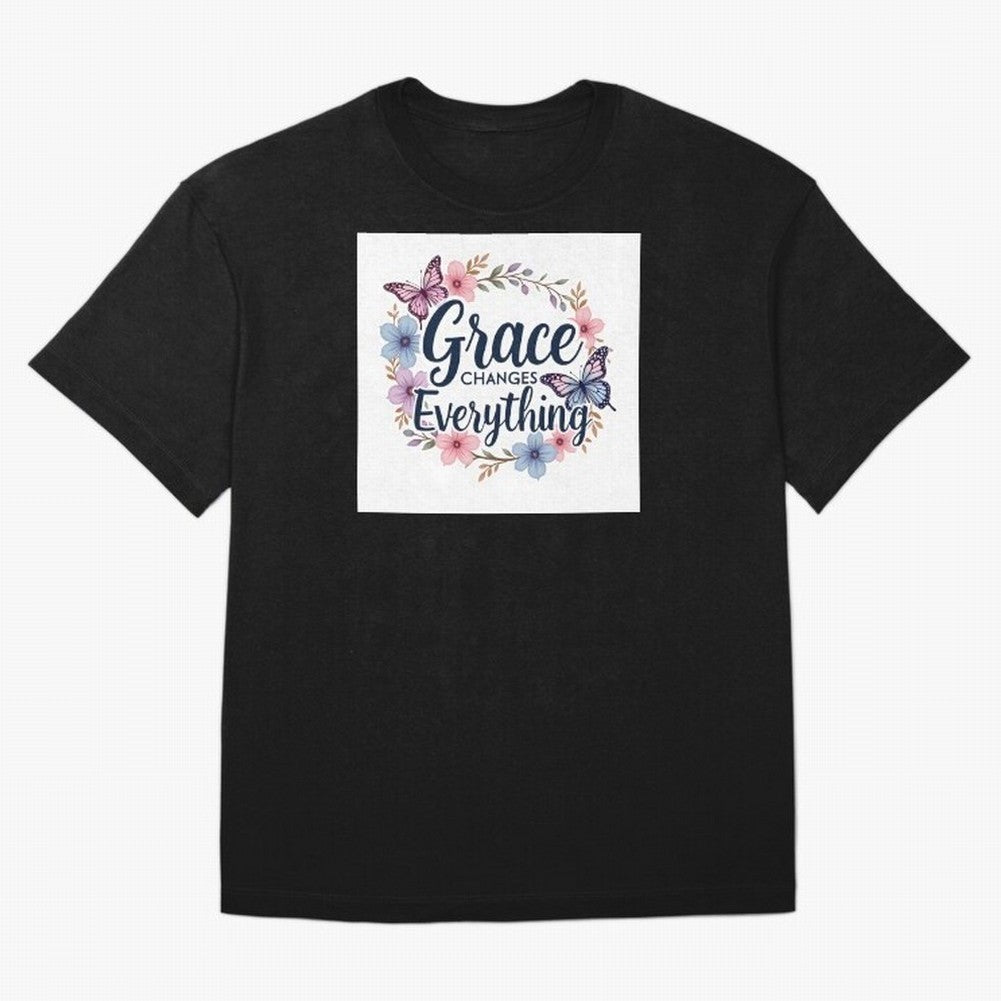 Grace Of God Changes Everything Oversized T-Shirt Celebrate the Next Chapter of FIFA World Cup 2026 USA Canada Mexico Spirit, Capturing Argentina and Brazil, CR7 and Messi, Soccer Culture, Superstar Moments, National Team Dreams and Competitive