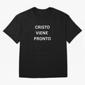 Cristo Viene Pronto T Shirt Oversized T-Shirt Elevate Global Football Passion for FIFA World Cup 2026 USA Canada Mexico, Made for CR7, Argentina, Worldwide Fan Energy, Dramatic Goals, Stadium Lights and Championship Celebrations; Built for