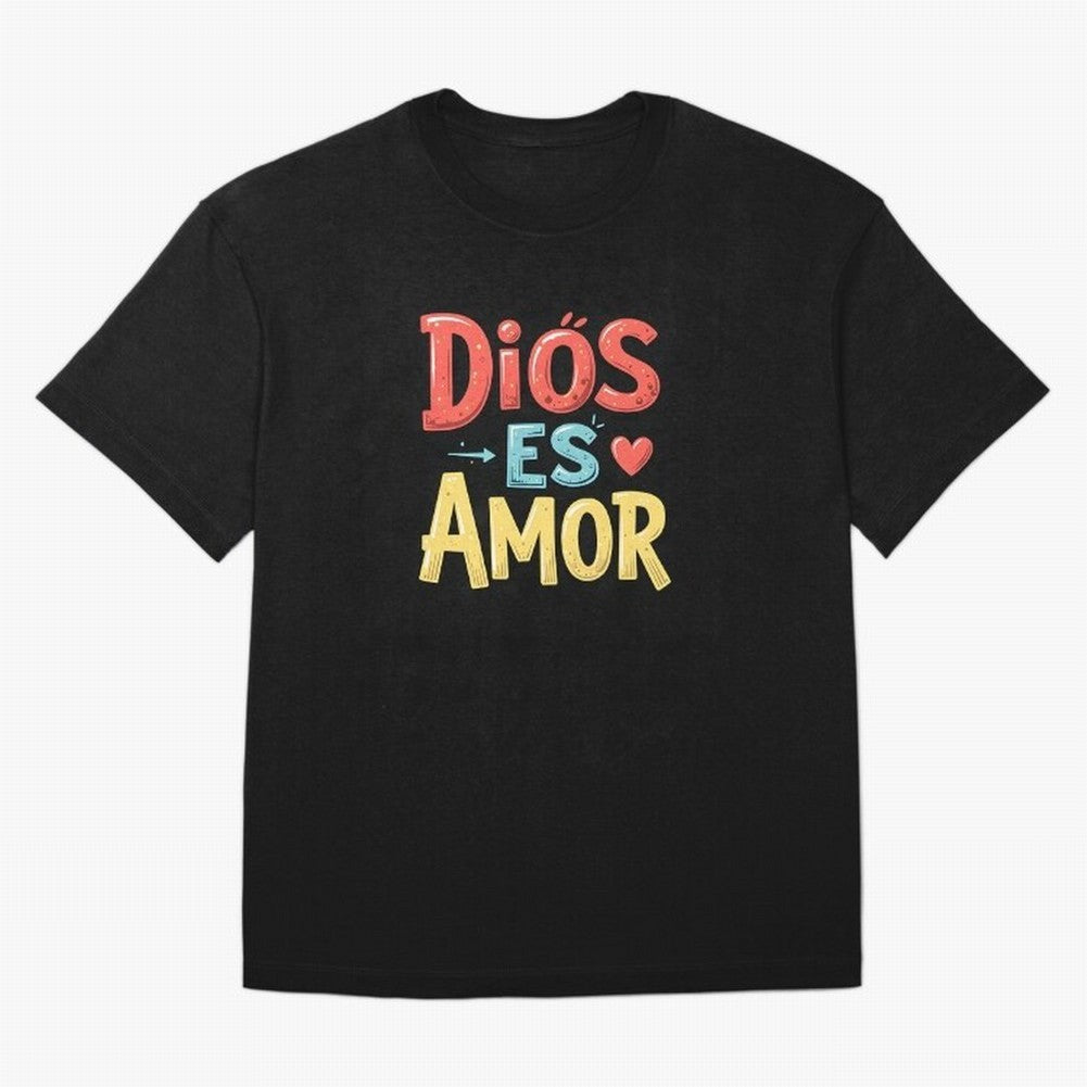 Dios Es Amor T Shirt Oversized T-Shirt Celebrate Golden Goal Energy in the FIFA World Cup 2026 Group Stage Journey through Haaland Highlights, Portugal Pride, Soccer Culture, Superstar Moments, National Team Dreams and Competitive Fire; Ideal for