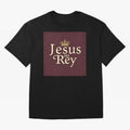 Jesus Mi Rey T Shirt Oversized T-Shirt Back Your Heroes with FIFA World Cup 2026 for Fans of Mbappe and Neymar and France, Bringing Global Supporter Spirit, Legendary Goals, National Colors and Tournament Celebration; Perfect for Supporters Who