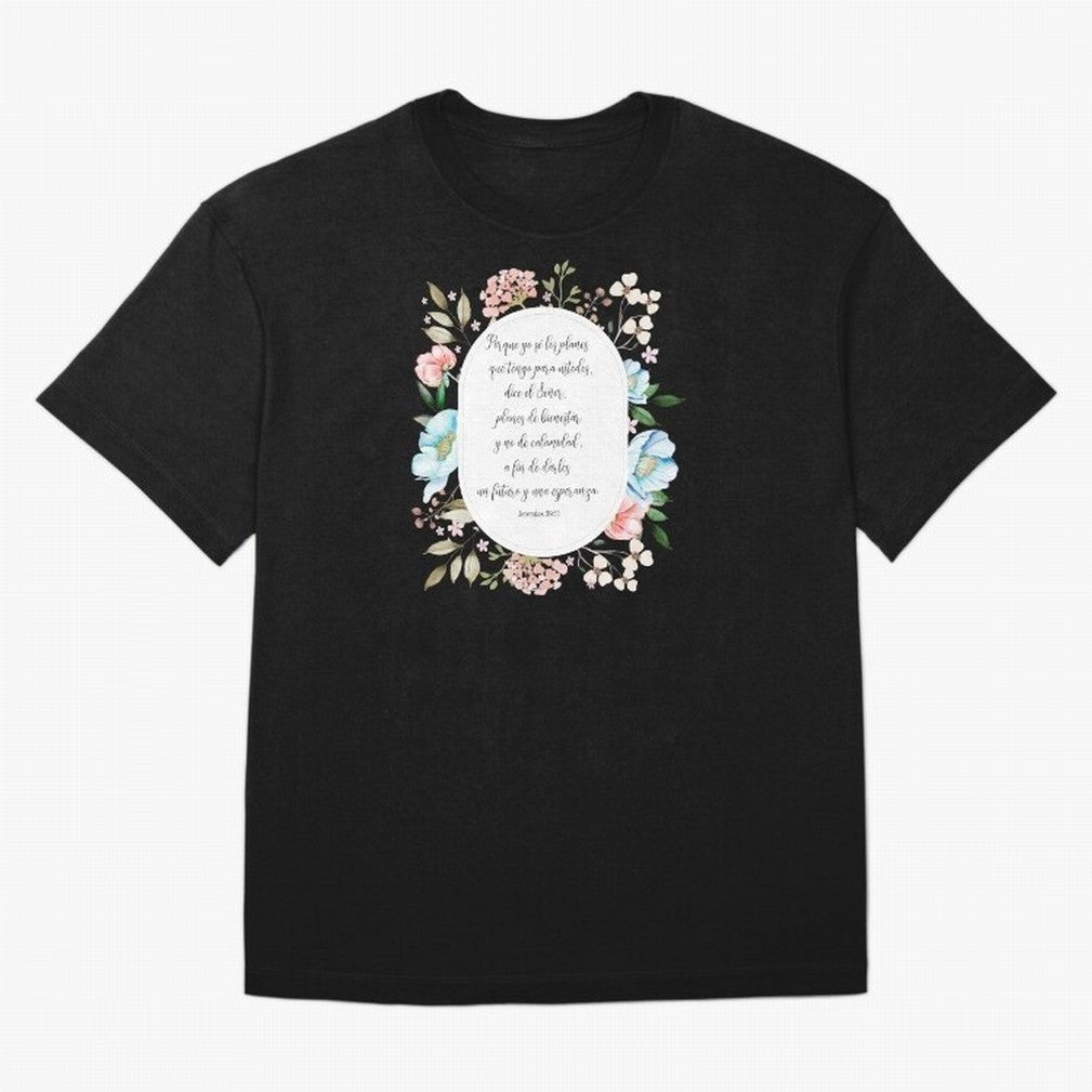 Jerem¨ªas 29:11 ¨C Planes de esperanza | Vers¨ªculo cristiano inspirador en espa?ol Oversized T-Shirt Stand Proud for FIFA World Cup 2026 Spirit, Built around France, Mbappe, Retro Football Energy, Iconic Rivalries, Trophy Chase Drama and Stadium