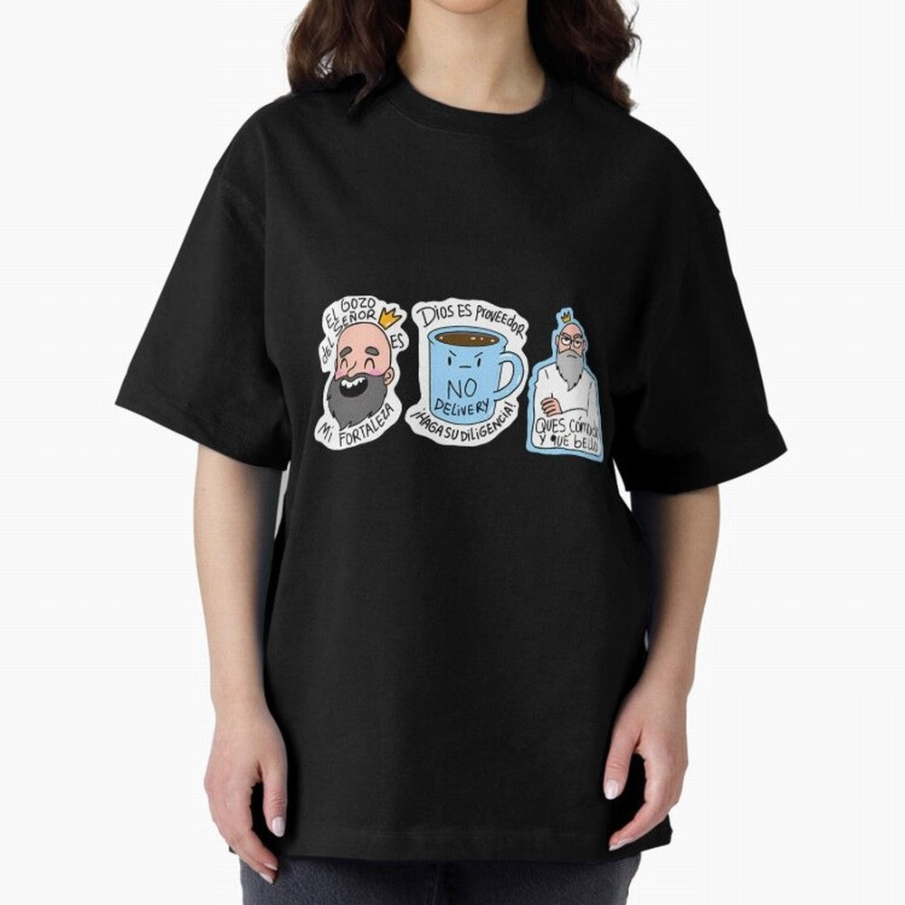 El Gozo Del Seor Es Mi Fortaleza Recuerda Que Dios Es Proveedor No Delivery Oversized T-Shirt Make Every Match About FIFA World Cup 2026 Filled with CR7 and Messi, Argentina and Brazil Energy, Stadium Chants, National Pride, Trophy Dreams and