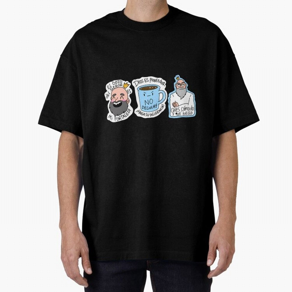 El Gozo Del Seor Es Mi Fortaleza Recuerda Que Dios Es Proveedor No Delivery Oversized T-Shirt Make Every Match About FIFA World Cup 2026 Filled with CR7 and Messi, Argentina and Brazil Energy, Stadium Chants, National Pride, Trophy Dreams and
