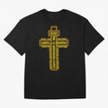 Cruz del Santo Padre Benito Color Oversized T-Shirt Honor the Beautiful Game during FIFA World Cup 2026 Group Stage Spirit, Featuring Brazil, Portugal and Argentina, CR7, Global Supporter Spirit, Legendary Goals, National Colors and Tournament