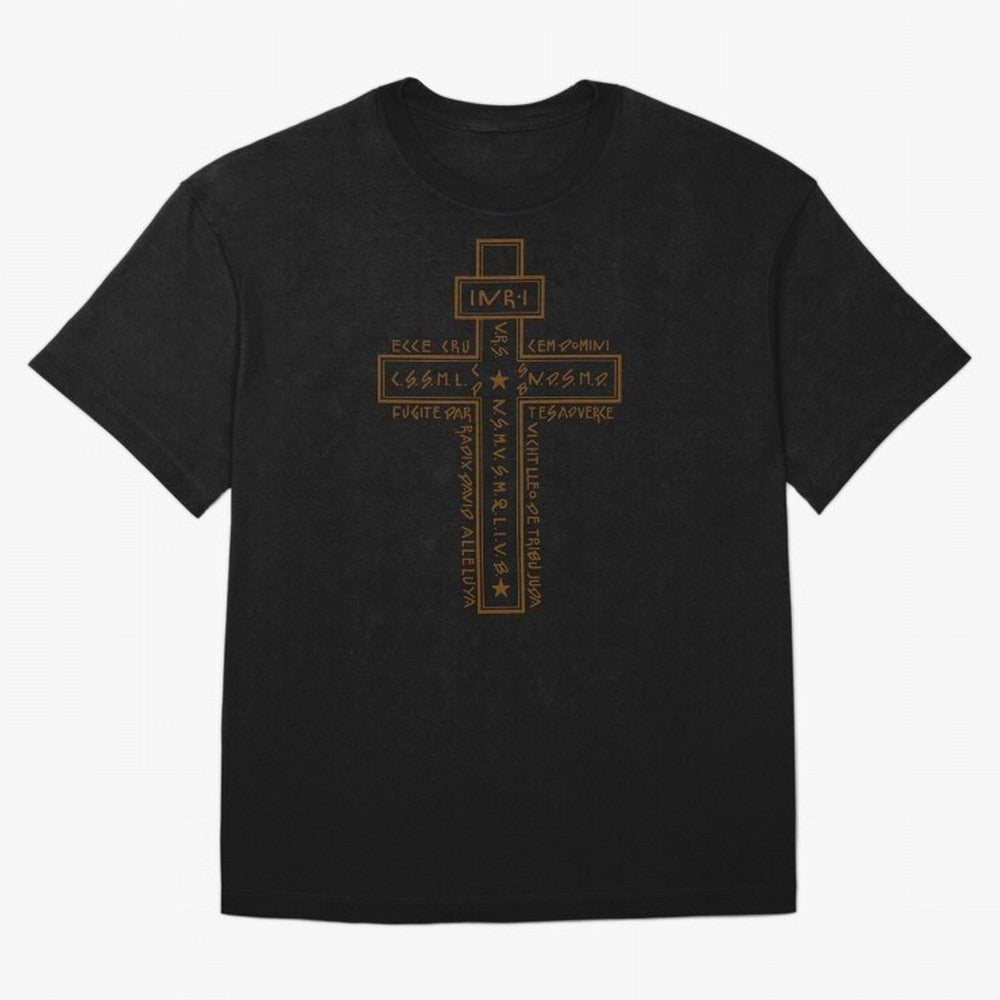 Cruz del Santo Padre Benito 2 Oversized T-Shirt Build Global Football Passion for FIFA World Cup 2026 USA Canada Mexico, Inspired by Cristiano Ronaldo, Haaland and CR7, France and Portugal, Fan Favorite Moments, National Team Passion, Big Match