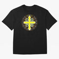 Medalla de San Benito Color Back Oversized T-Shirt Elevate Global Football Passion for FIFA World Cup 2026 Group Stage, Made for Mbappe and Neymar, Portugal, Spain and Germany, Sports Nostalgia, International Competition, Famous Players and