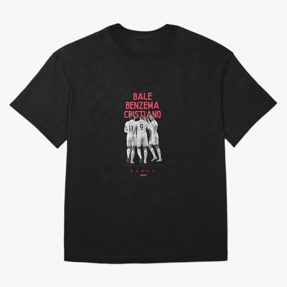 Real Madrid | Bale Benzema Cristiano Oversized T-Shirt Experience FIFA World Cup 2026 Celebrating Haaland, Spain Energy, Global Supporter Spirit, Legendary Goals, National Colors and Tournament Celebration; Great for Supporters Who Love Legendary