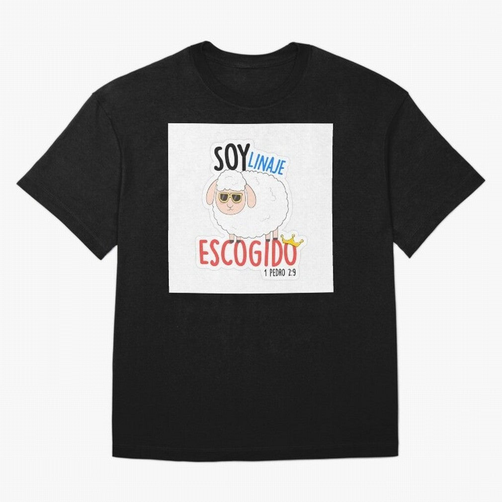 Soy Linaje Escogido - Sticker Cristiano Oversized T-Shirt Discover FIFA World Cup 2026 USA Canada Mexico Spirit, Inspired by France and Portugal, Neymar, Haaland and Cristiano Ronaldo, Football Festival Excitement, Trophy Ambitions, Country