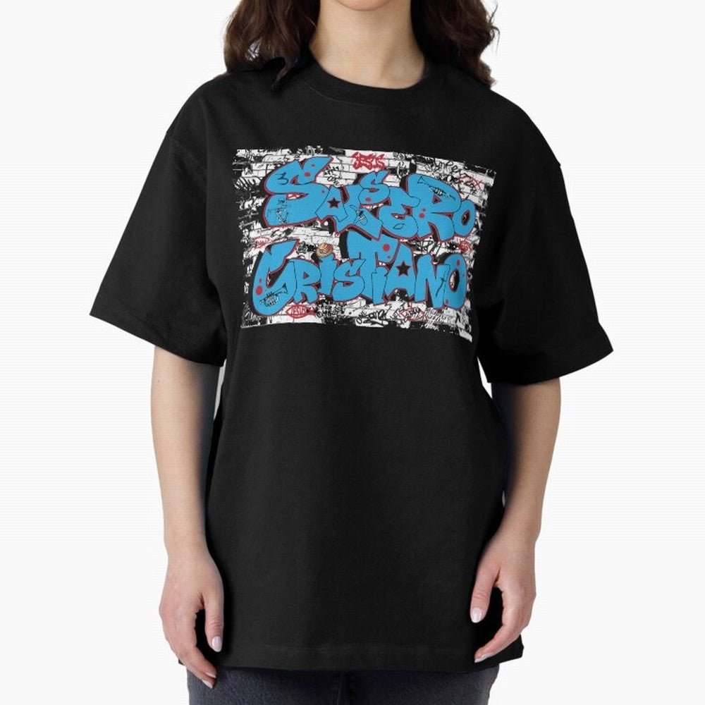Salsero Cristiano Oversized T-Shirt Celebrate National Team Dreams in the FIFA World Cup 2026 Journey through Haaland and Mbappe Highlights, Argentina and Brazil Pride, Supporter Pride, Iconic Celebrations, Legendary Names and Global Match Day