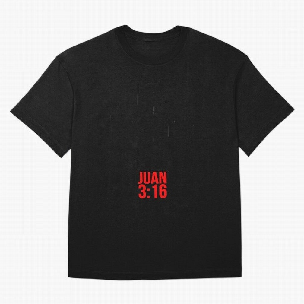 Porque de tal manera amo Dios al mundo - Mensajes Biblicos para Cristianos - Spanish Biblical Quotes for Christians Oversized T-Shirt Turn Every Weekend Toward Match Day Hype around FIFA World Cup 2026 USA Canada Mexico, CR7 and Messi, England,