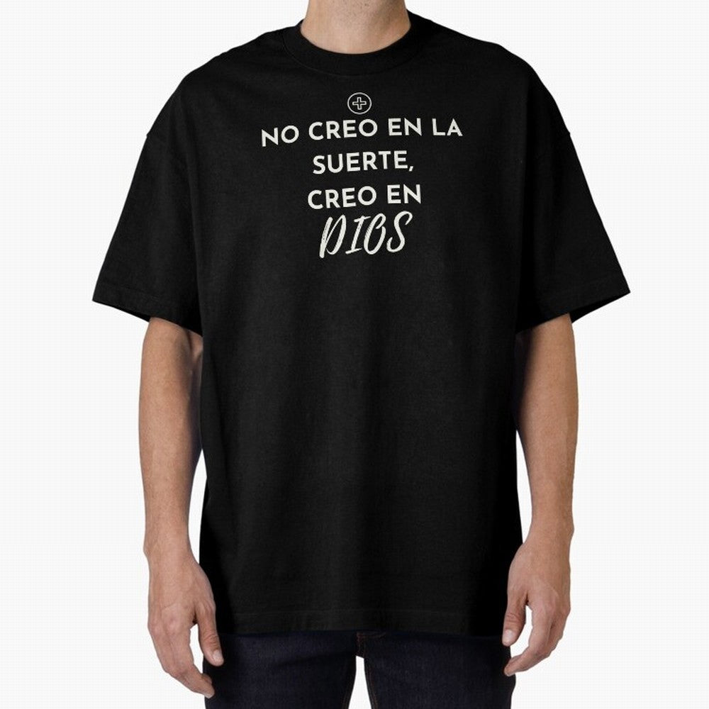 No creo en la suerte, creo en Dios Oversized T-Shirt Keep the Legacy of FIFA World Cup 2026 USA Canada Mexico Built around CR7 and Messi, Brazil, Portugal and Argentina Energy, Vintage Soccer Flavor, Modern Football Stars, National Flags and Final