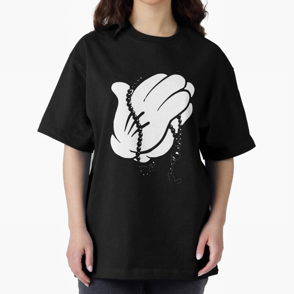 Funny praying hands Oversized T-Shirt Celebrate Fan Favorites in FIFA World Cup 2026 for Fans of Messi, CR7 and Mbappe and France and Portugal, Bringing Football Passion, Legendary Performances, Festival Vibes and Supporter Community; Built for