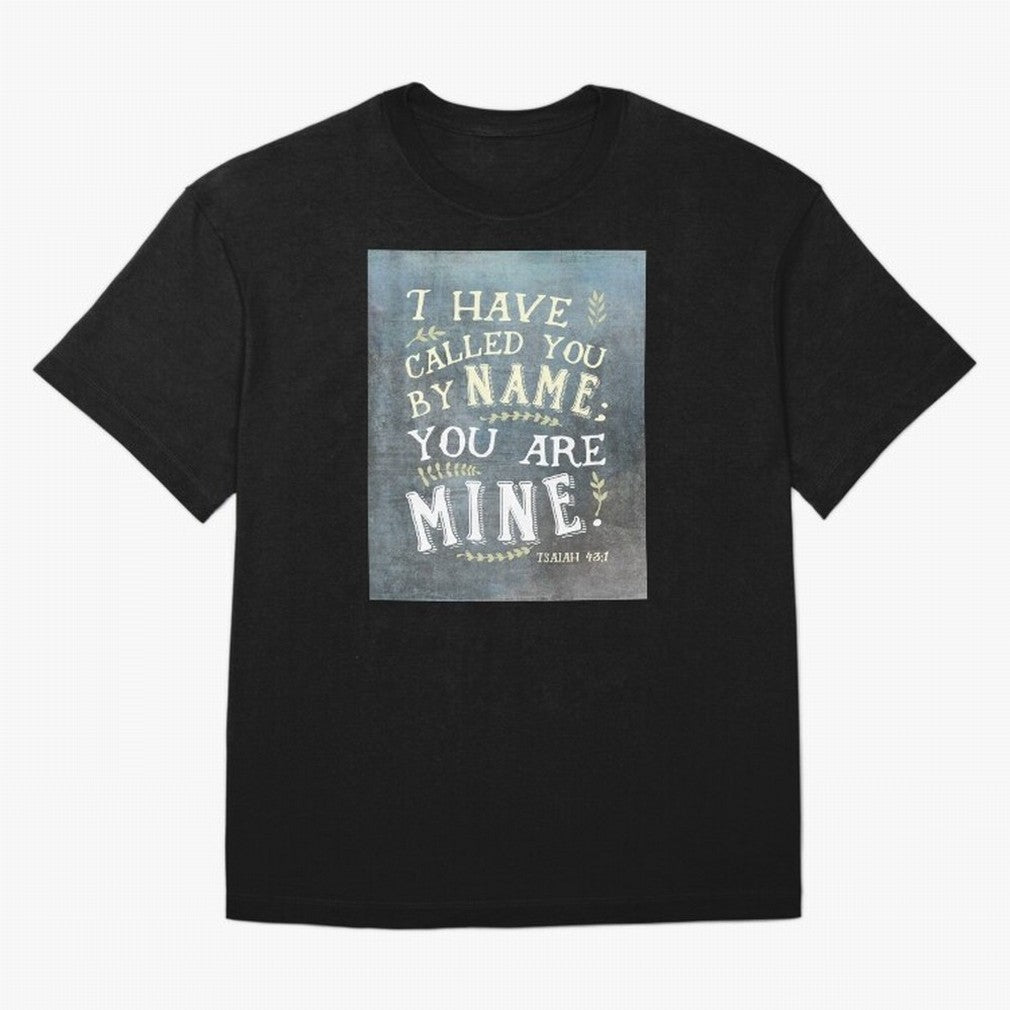 Isaiah 43:1: I Have Called You by Name Oversized T-Shirt Cheer for the FIFA World Cup 2026 Journey through CR7 and Messi Highlights, Argentina Pride, Sports Nostalgia, International Competition, Famous Players and Unforgettable Victories; Perfect
