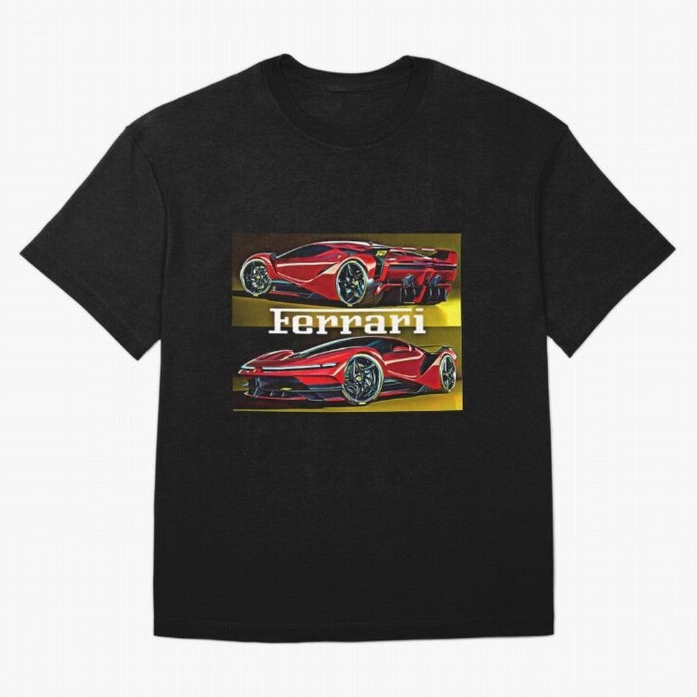 Ferarri F Concept Oversized T-Shirt Keep the Match Day Mood of Global Football Passion for FIFA World Cup 2026 Group Stage, with Neymar, Haaland and Cristiano Ronaldo, England and Germany, Game Day Rituals, Football Legends, Country Pride and the