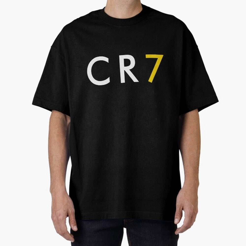 CR7 Oversized T-Shirt Cheer for FIFA World Cup 2026 USA Canada Mexico Highlighting Cristiano Ronaldo, Haaland and CR7, England and Germany Energy, Game Day Rituals, Football Legends, Country Pride and the Road to the Final; Perfect for Fans,