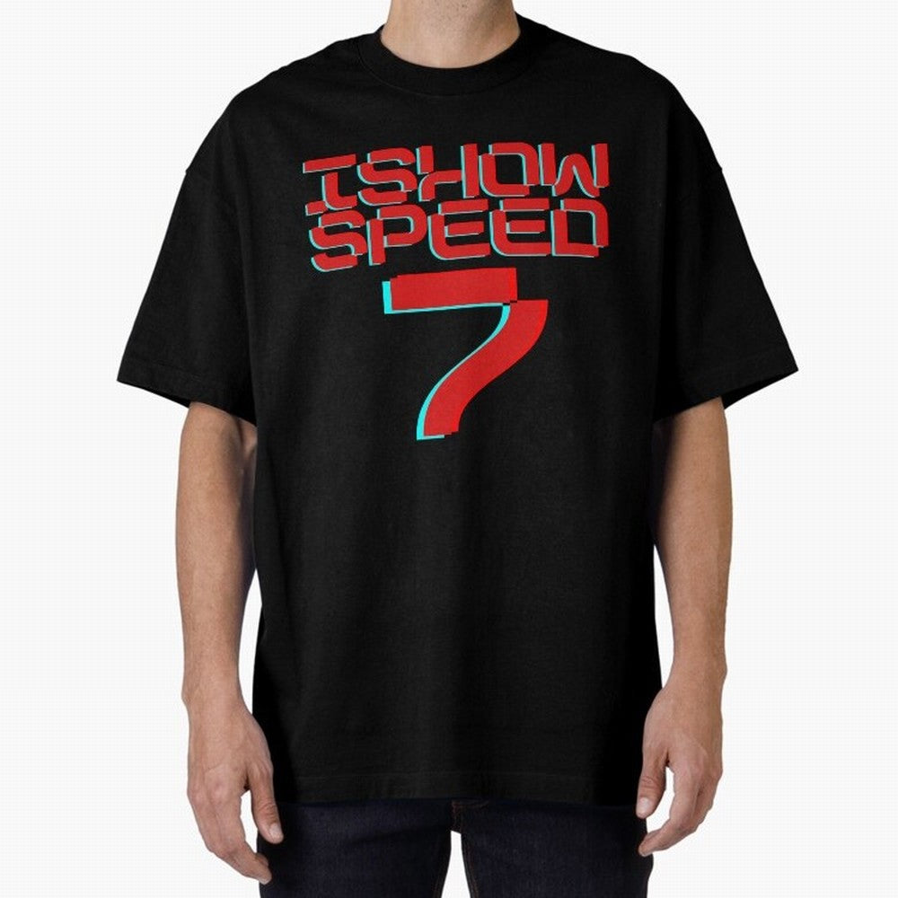 Ishowspeed Oversized T-Shirt Celebrate Supporters United by Match Day Hype around FIFA World Cup 2026, Haaland and Mbappe, Spain and Netherlands, Retro Football Energy, Iconic Rivalries, Trophy Chase Drama and Stadium Atmosphere; Perfect for