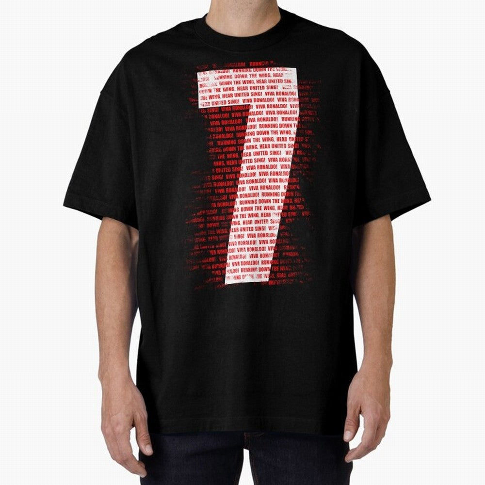 Viva Ronaldo - Chant - Number 7 Oversized T-Shirt Make Every Match About Match Day Hype around FIFA World Cup 2026 USA Canada Mexico, Cristiano Ronaldo, Portugal, Spain and Germany, Soccer Culture, Superstar Moments, National Team Dreams and
