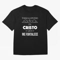 Mensajes Biblicos Espa?ol Todo Lo Puedo En Cristo Oversized T-Shirt Make Game Day About FIFA World Cup 2026 Group Stage with Messi, CR7 and Mbappe, Brazil Energy, Football Passion, Legendary Performances, Festival Vibes and Supporter Community;