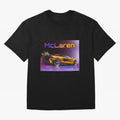 Mclaren in Gradient Metallic Color Oversized T-Shirt Show Support during FIFA World Cup 2026 USA Canada Mexico Spirit, Made for Brazil, Portugal and Argentina, CR7, Goal Celebration Energy, Supporter Heritage, Football Icons and Worldwide
