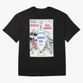 Vintage Champions League Final Poster - Real Madrid vs Benfica Oversized T-Shirt Join Supporters Worldwide for FIFA World Cup 2026 Driven by CR7 and Messi, Argentina, France and Brazil Energy, Classic Soccer Heritage, Championship Pressure, Fan