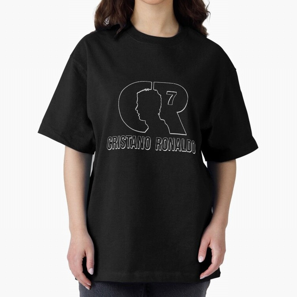Cristano Ronaldo Desing Oversized T-Shirt Celebrate Global Football Passion for FIFA World Cup 2026 Group Stage, with Messi, Neymar and Mbappe, Brazil, Portugal and Argentina, Champion Mindset, Group Stage Buzz, Knockout Tension and Passionate Fan