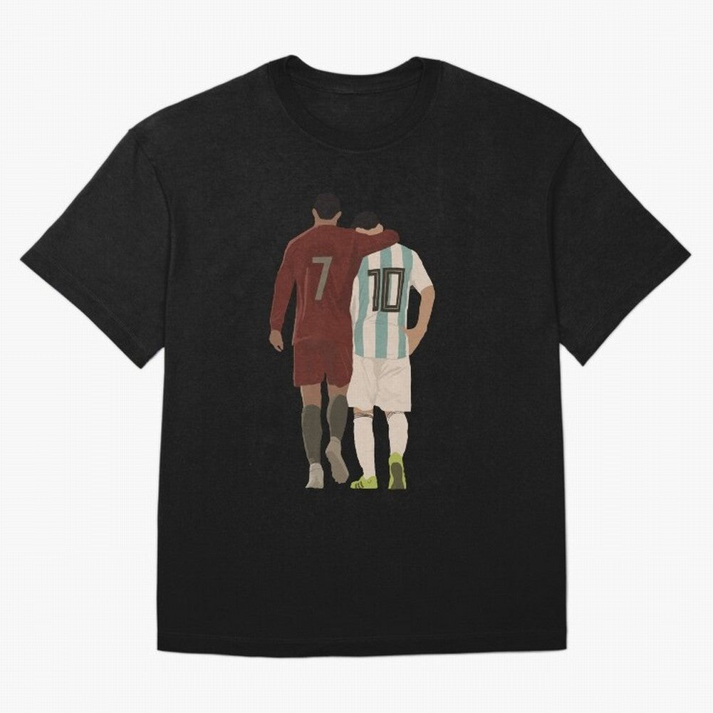 The Greatest Of All Time Oversized T-Shirt Fuel FIFA World Cup 2026 Group Stage for Fans of Cristiano Ronaldo and Brazil, Bringing Game Day Rituals, Football Legends, Country Pride and the Road to the Final; Ideal for Football Dads, Football Moms,