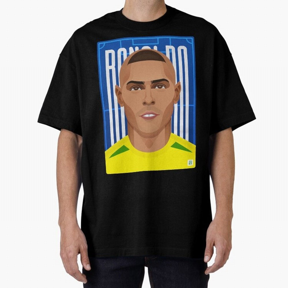 Ronaldo | The Phenomenon Oversized T-Shirt Embrace FIFA World Cup 2026 Group Stage Capturing Haaland and Mbappe, Netherlands Energy, Football History, Final Match Energy, Crowd Noise and Once in a Lifetime Moments; Perfect for People Who Love