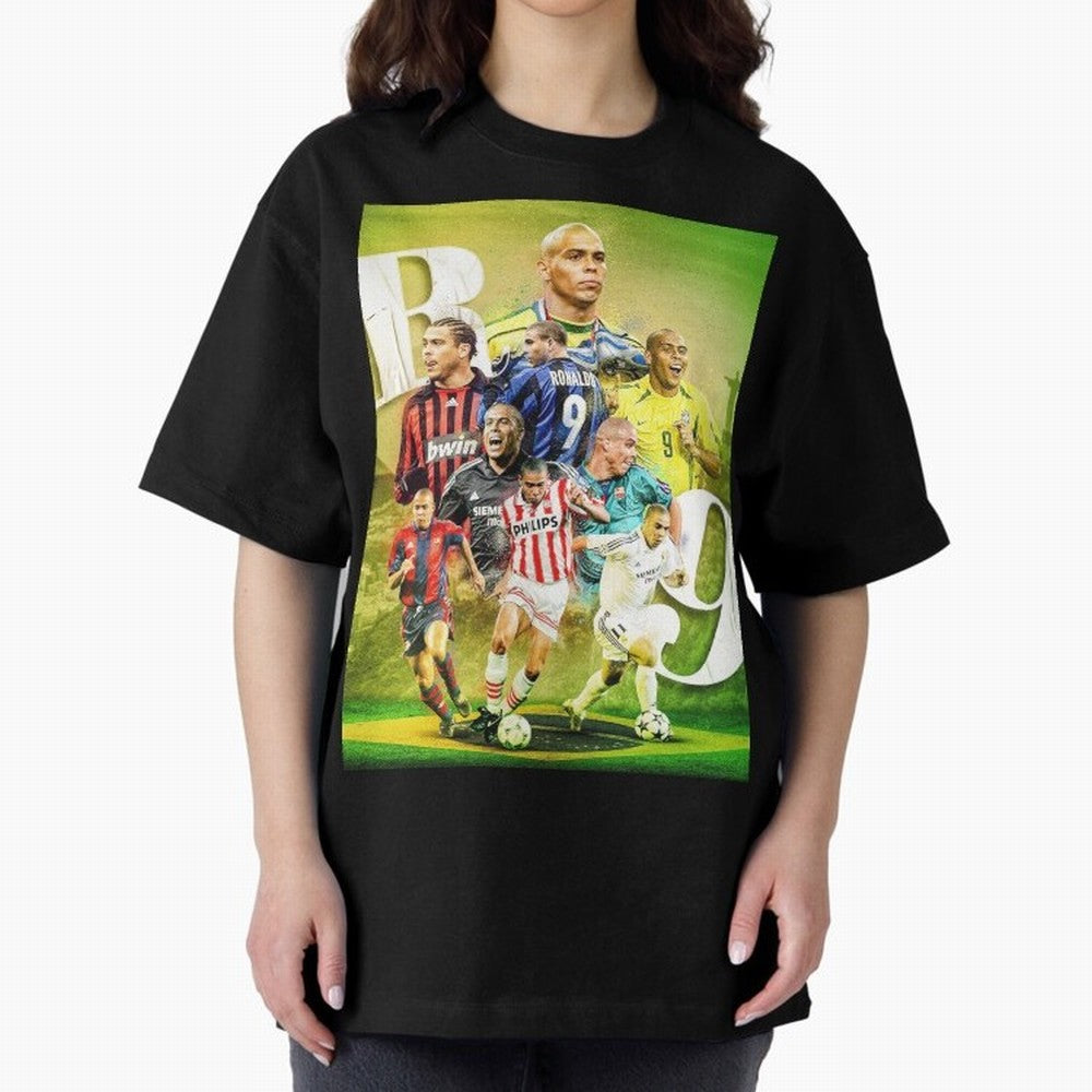Wallpaper Ronaldo Nazario Brazil Oversized T-Shirt Back Your Heroes with FIFA World Cup 2026 Group Stage Spirit, Filled with Portugal, Spain and Germany, Messi, CR7 and Mbappe, Stadium Memories, Football Loyalty, International Chants and