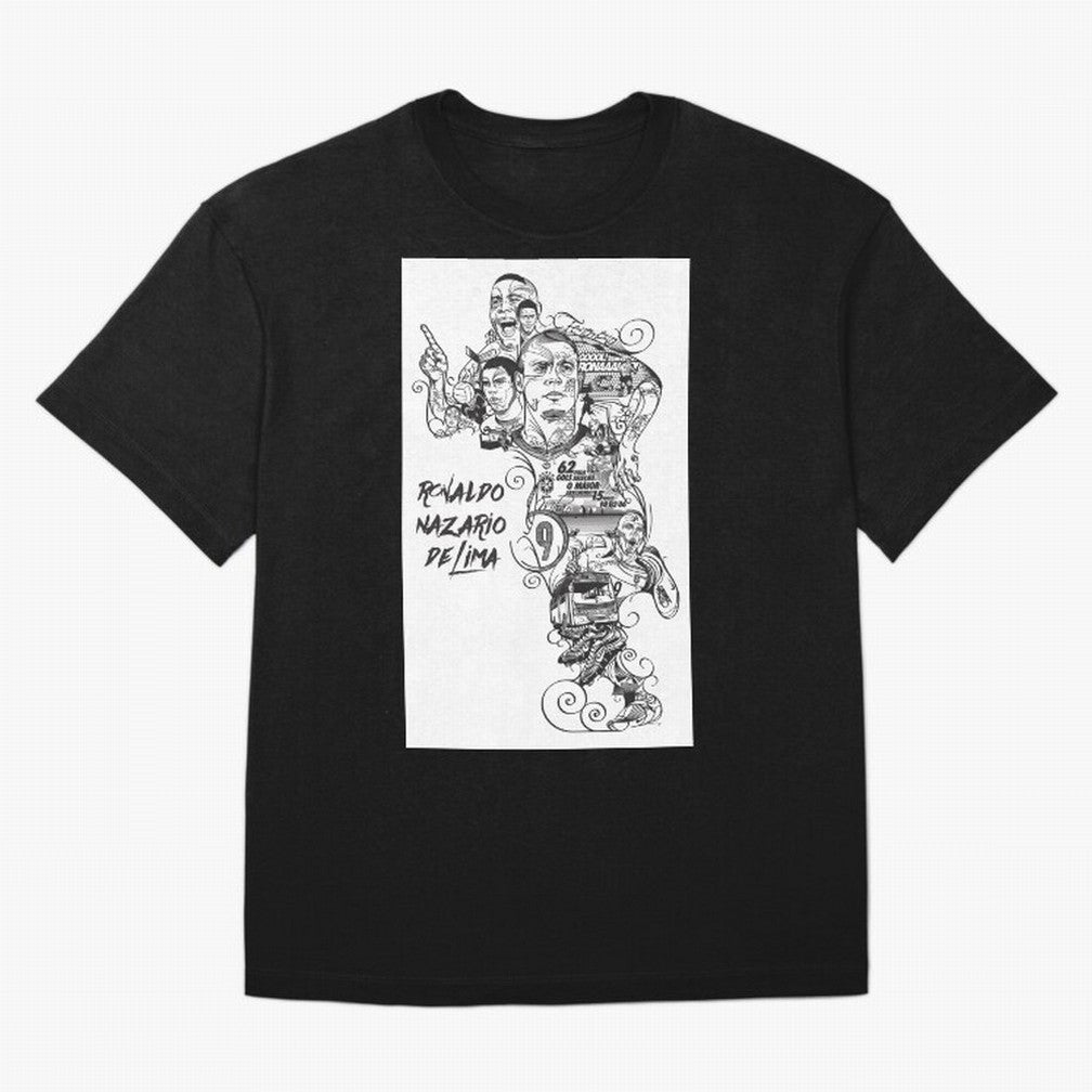 The R9 Era Oversized T-Shirt Relive the Noise and Pride of FIFA World Cup 2026 USA Canada Mexico Made for CR7, France Energy, Soccer Culture, Superstar Moments, National Team Dreams and Competitive Fire; Ideal for Passionate Fans Who Love Underdog