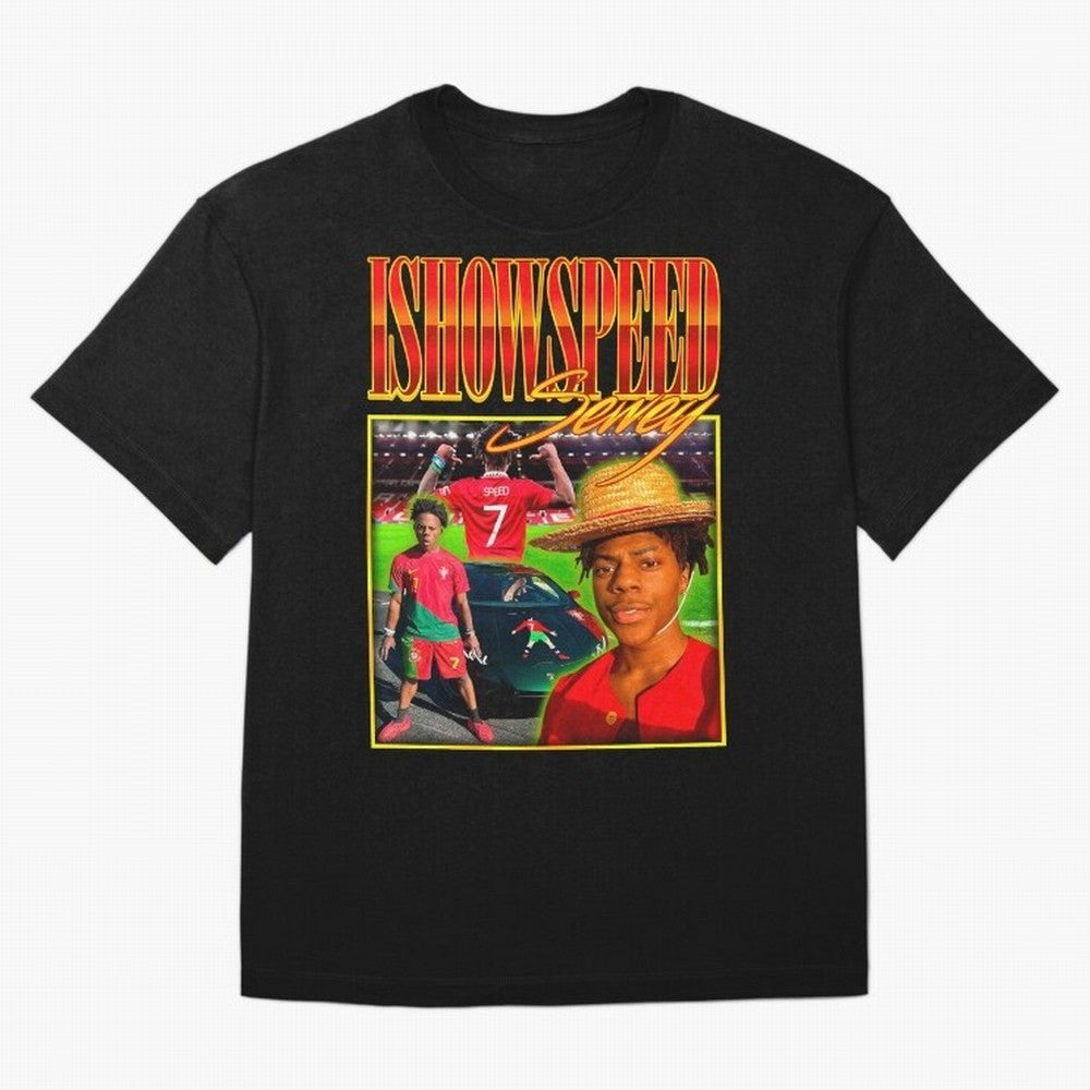 IShowSpeed Vintage Retro Y2K Design Oversized T-Shirt Elevate the FIFA World Cup 2026 USA Canada Mexico Journey through Messi Highlights, Argentina, France and Brazil Pride, Classic Soccer Heritage, Championship Pressure, Fan Loyalty and