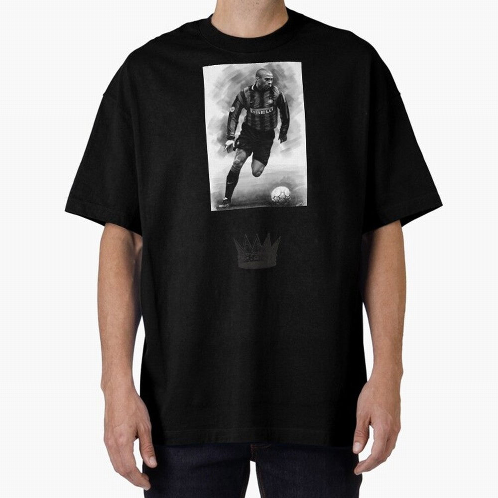 The Real Ronaldo Oversized T-Shirt Make Every Match About FIFA World Cup 2026 USA Canada Mexico Highlighting Mbappe and Neymar, Spain and Netherlands Energy, Tournament Hype, Historic Matchups, Family Viewing Parties and Global Sports Pride; Built