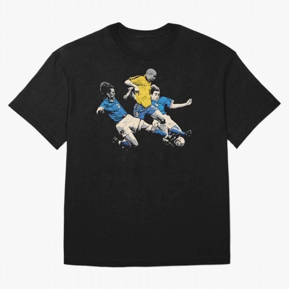 Ronaldo Nazario Oversized T-Shirt Join Global Football Passion for FIFA World Cup 2026 USA Canada Mexico, Centered on CR7 and Messi, Portugal, Sports Nostalgia, International Competition, Famous Players and Unforgettable Victories; Created for