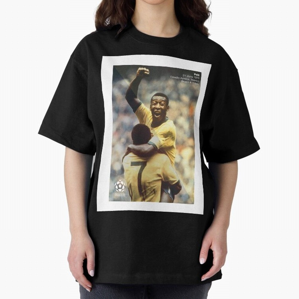 Pele Oversized T-Shirt Build FIFA World Cup 2026 for Fans of Neymar and Germany, Bringing Football Passion, Legendary Performances, Festival Vibes and Supporter Community; Great for Supporters Who Love Legendary Players, National Teams, Big Goals